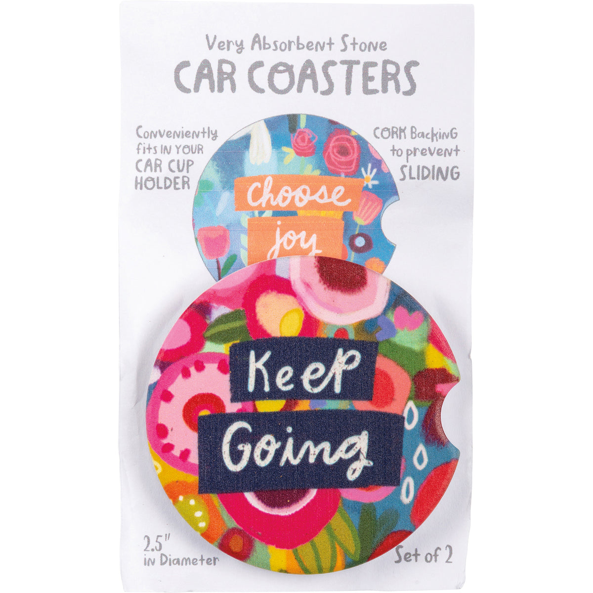 Keep Going Car Coaster Set