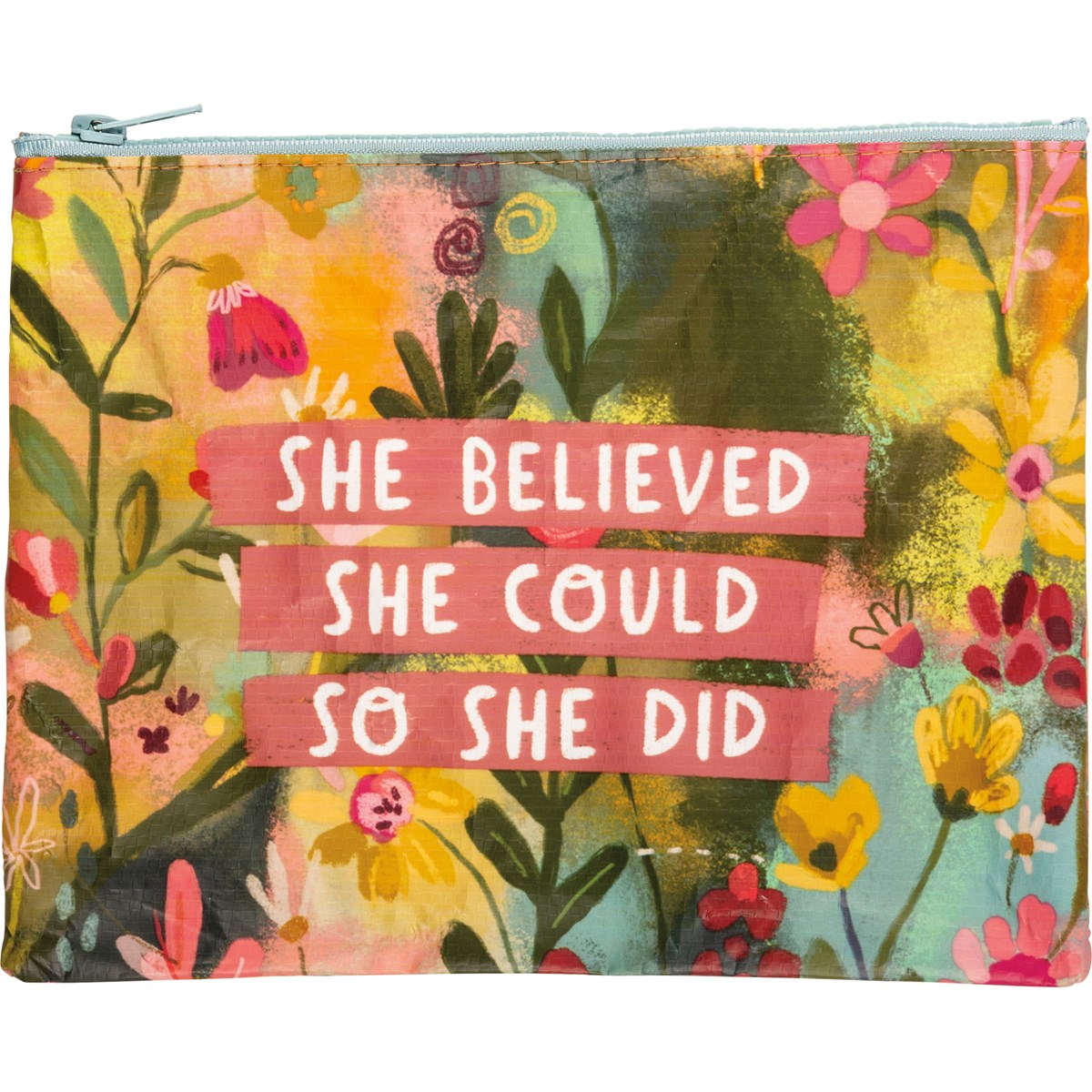She Believed She Could Zipper Pouch