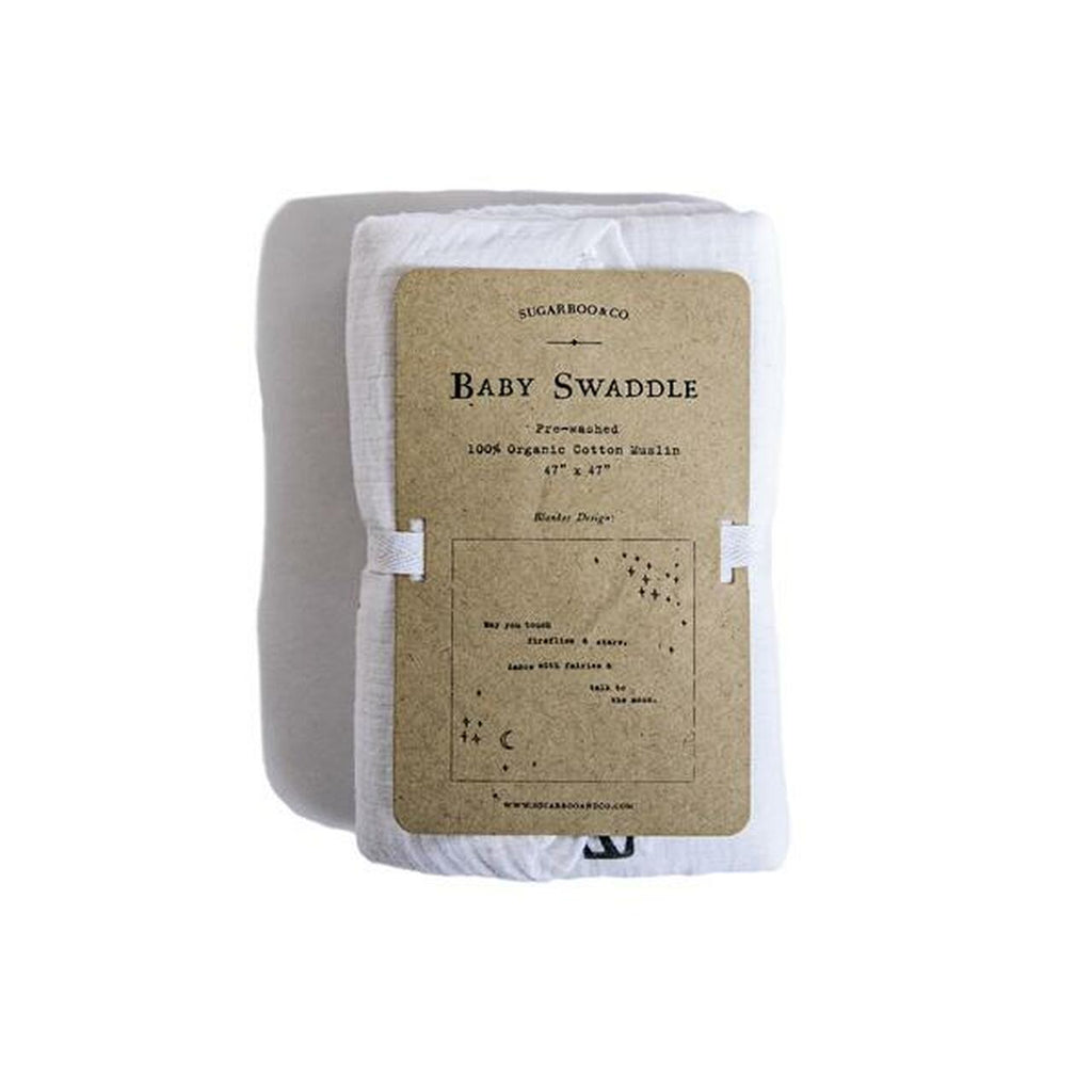 Camp Letter Baby Swaddle