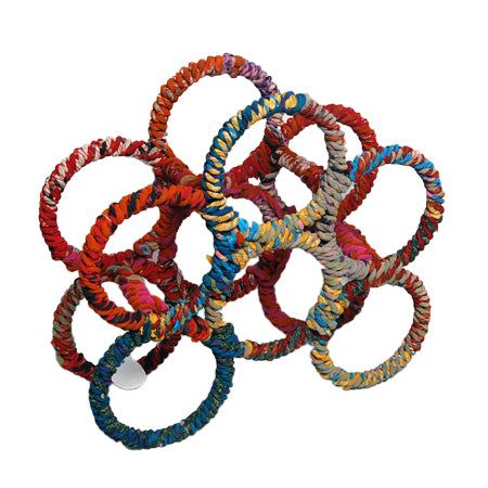 Colored Jute Wine Bottle Stand