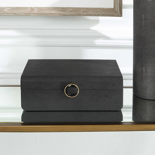 Lalique Box, Black