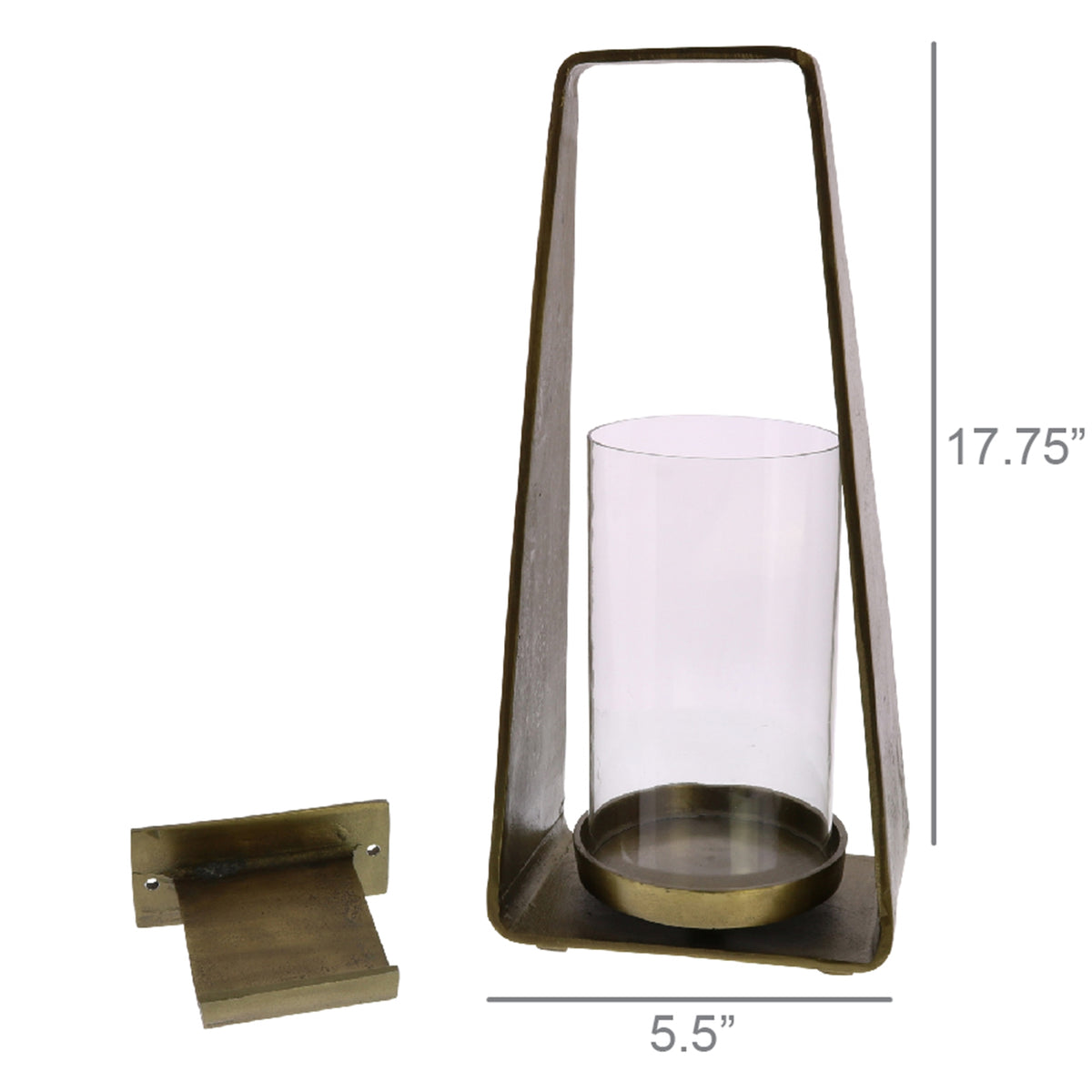 Brass Taylor Sconce