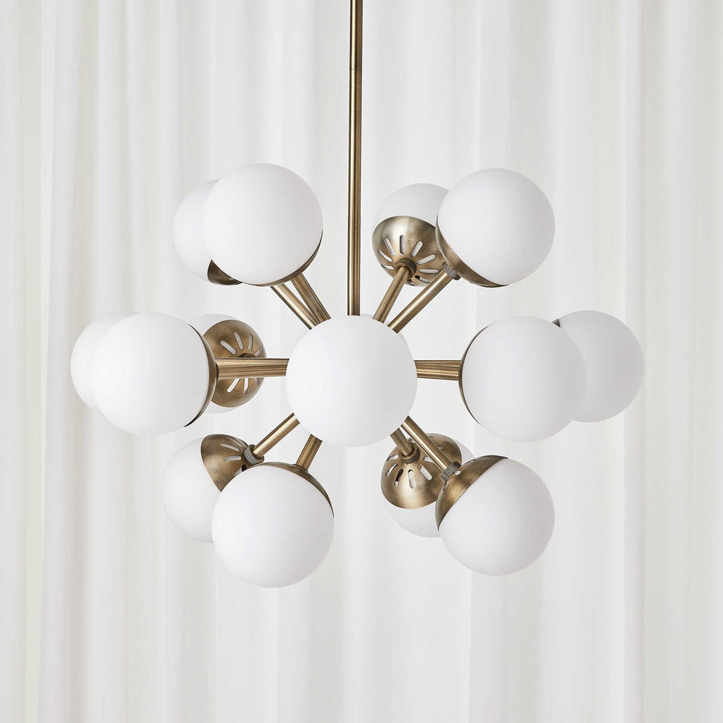 Droplet, 16 LT Chandelier