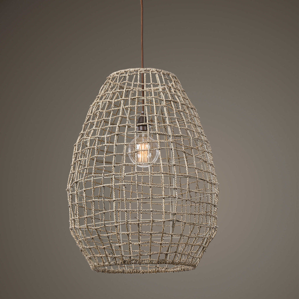 The Cross Weave Pendant