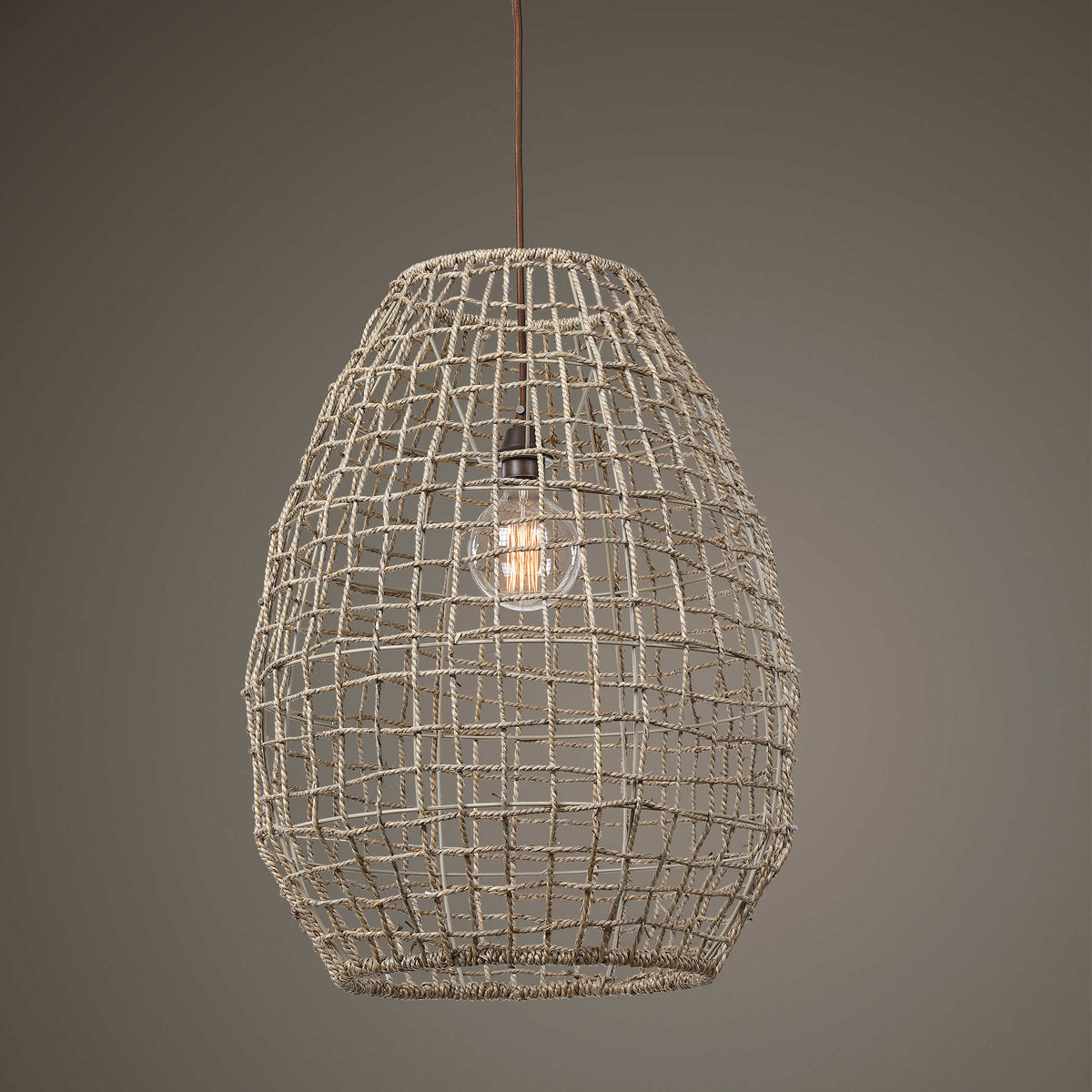 The Cross Weave Pendant