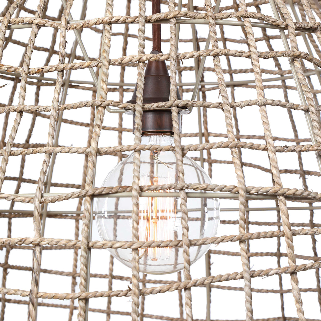 The Cross Weave Pendant