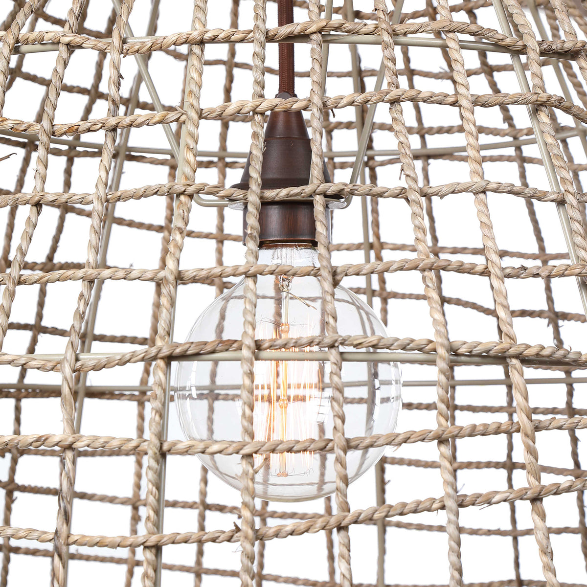 The Cross Weave Pendant
