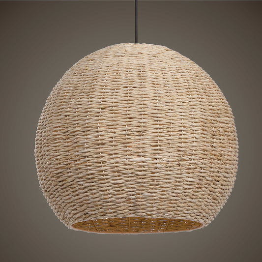 Seagrass Dome Pendant