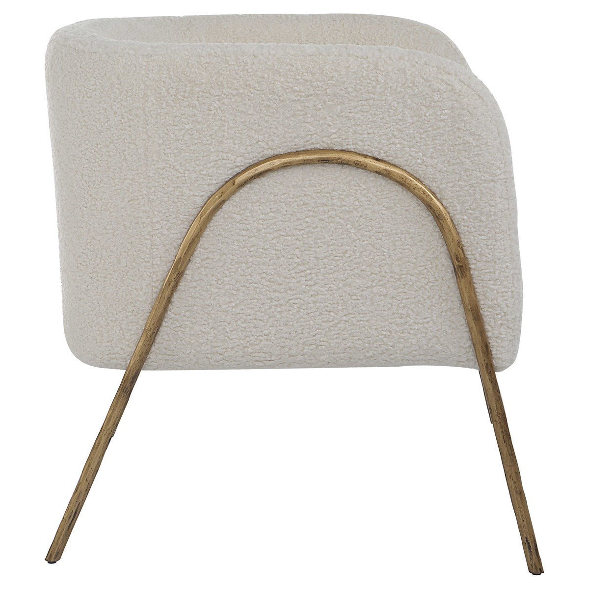 Jacobsen Accent Chair, Natural Shearling