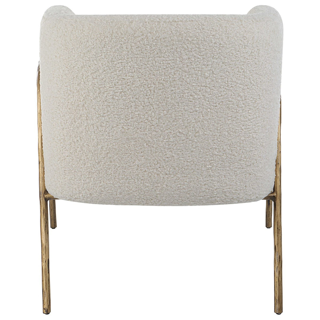 Jacobsen Accent Chair, Natural Shearling