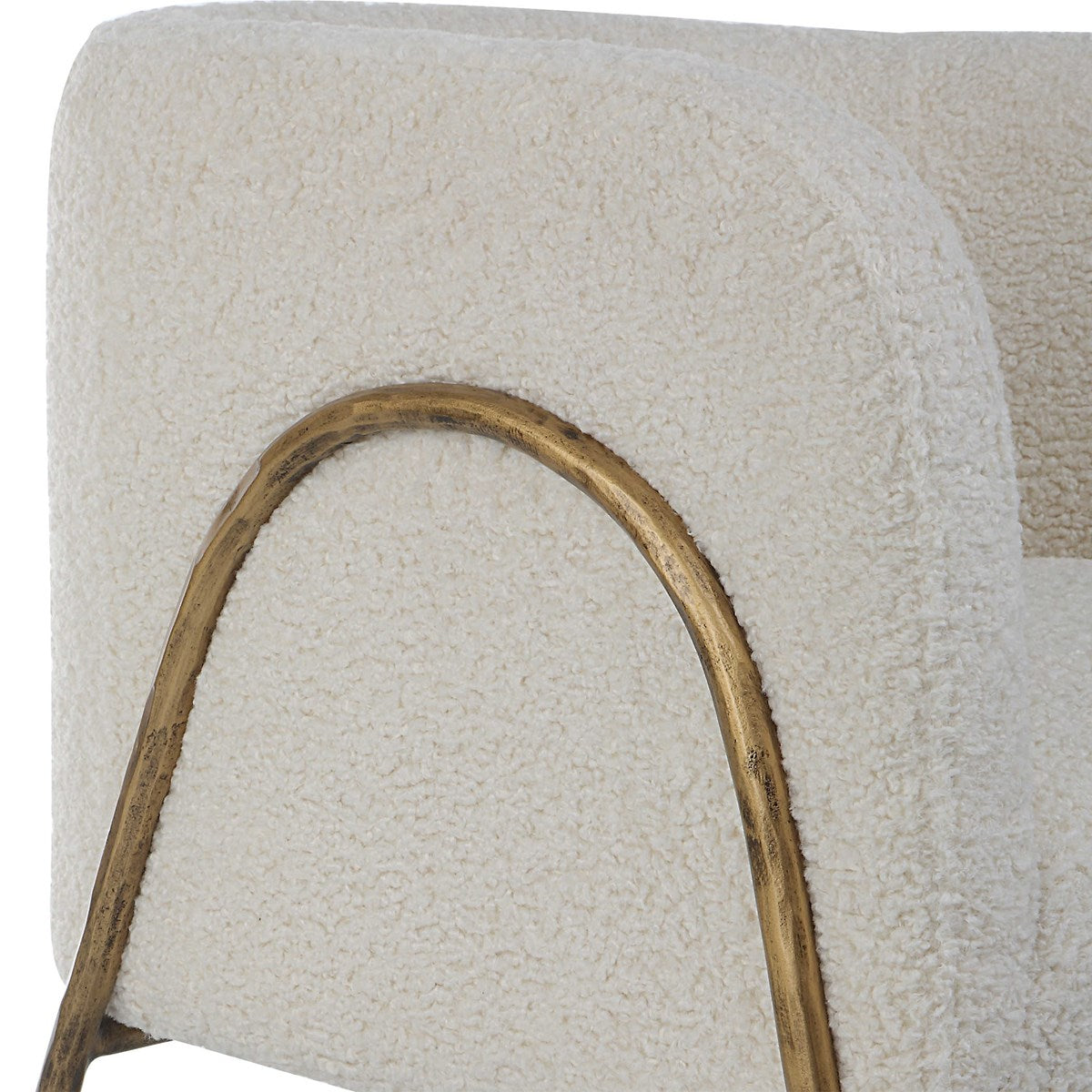 Jacobsen Accent Chair, Natural Shearling