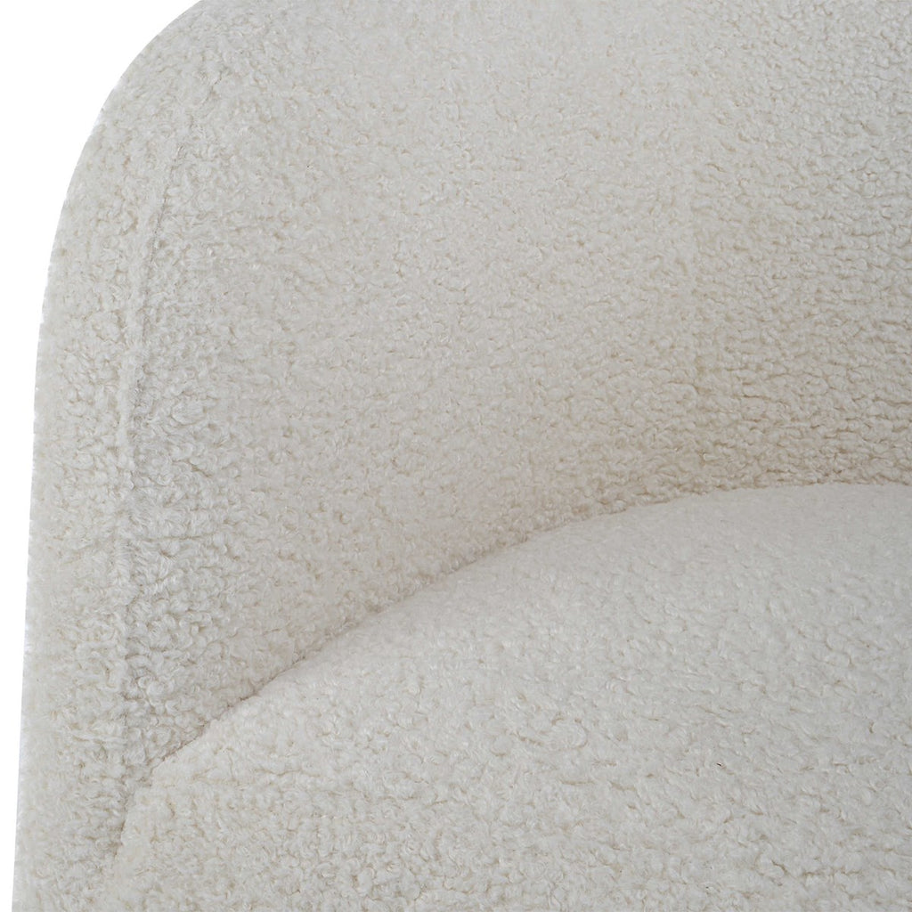 Jacobsen Accent Chair, Natural Shearling