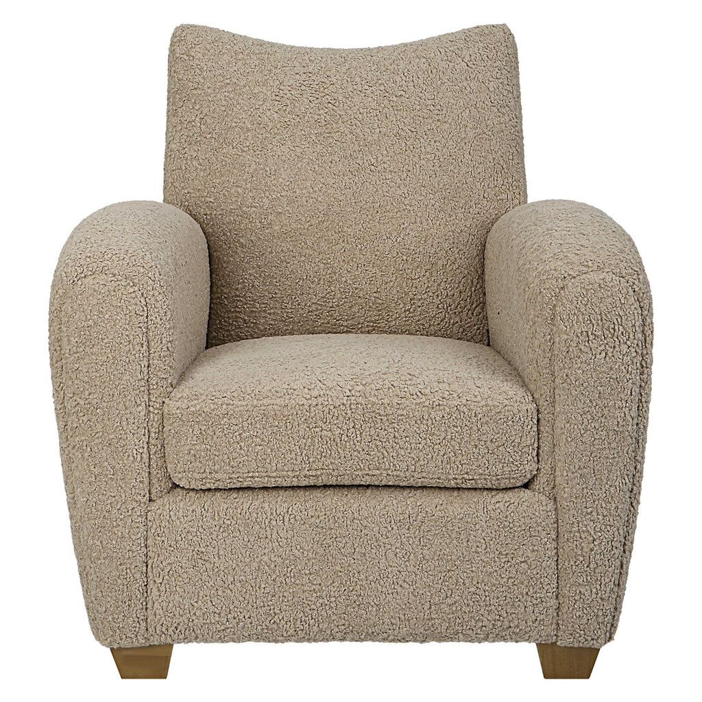 Teddy Accent Chair, Latte