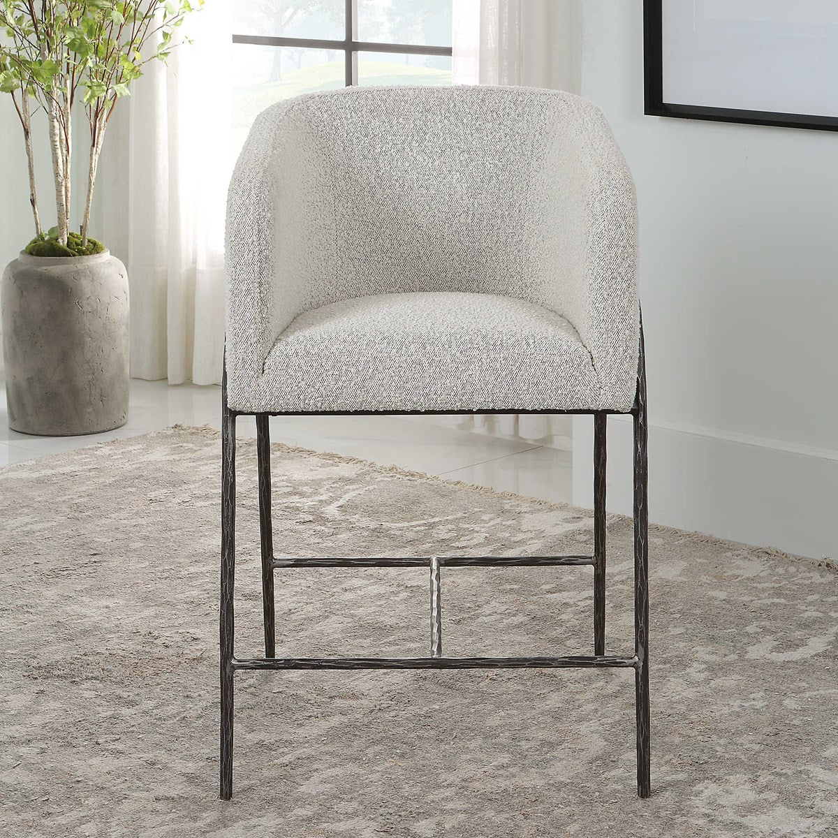 Jacobsen Counter Stool, Gray