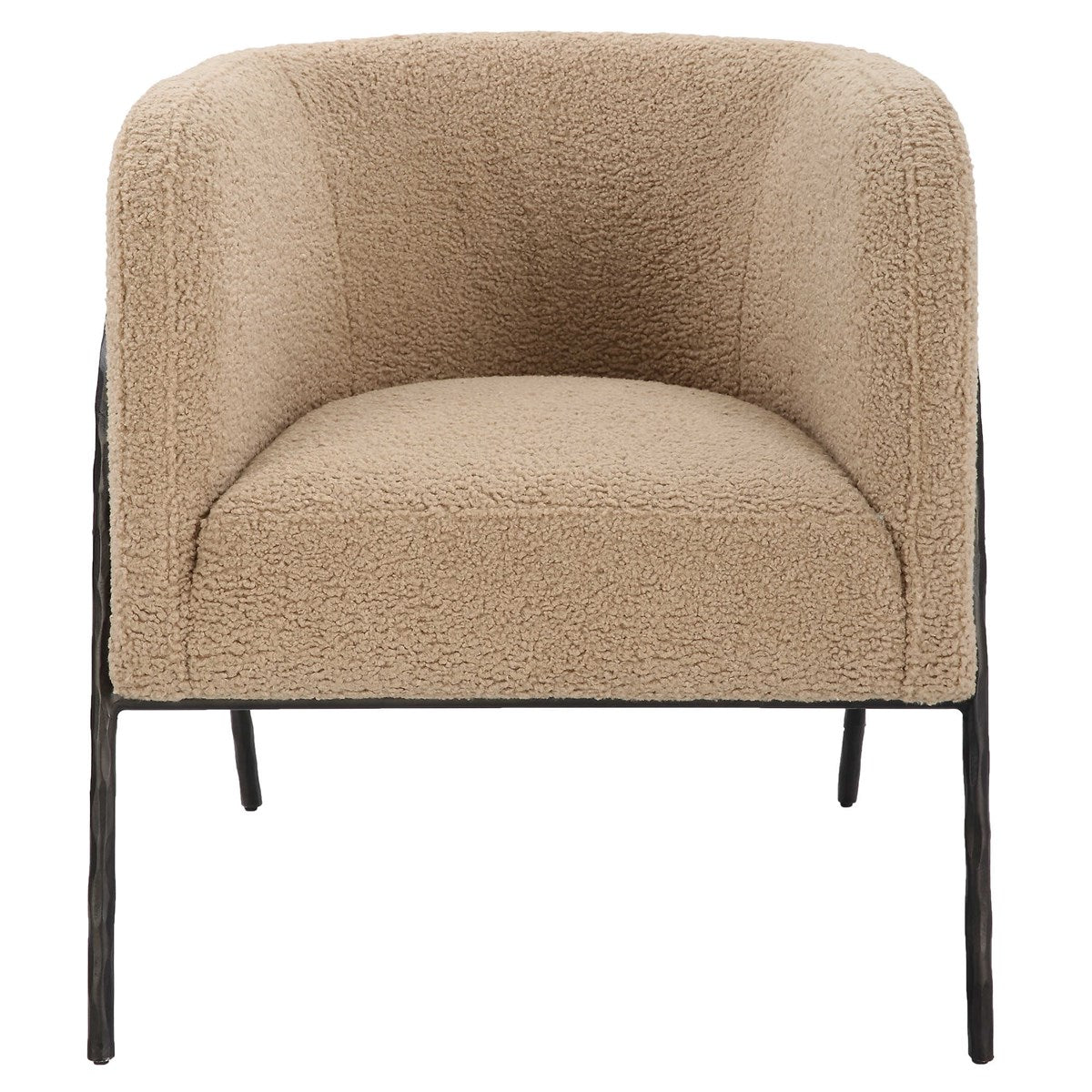 Jacobsen Accent Chair, Latte Shearling