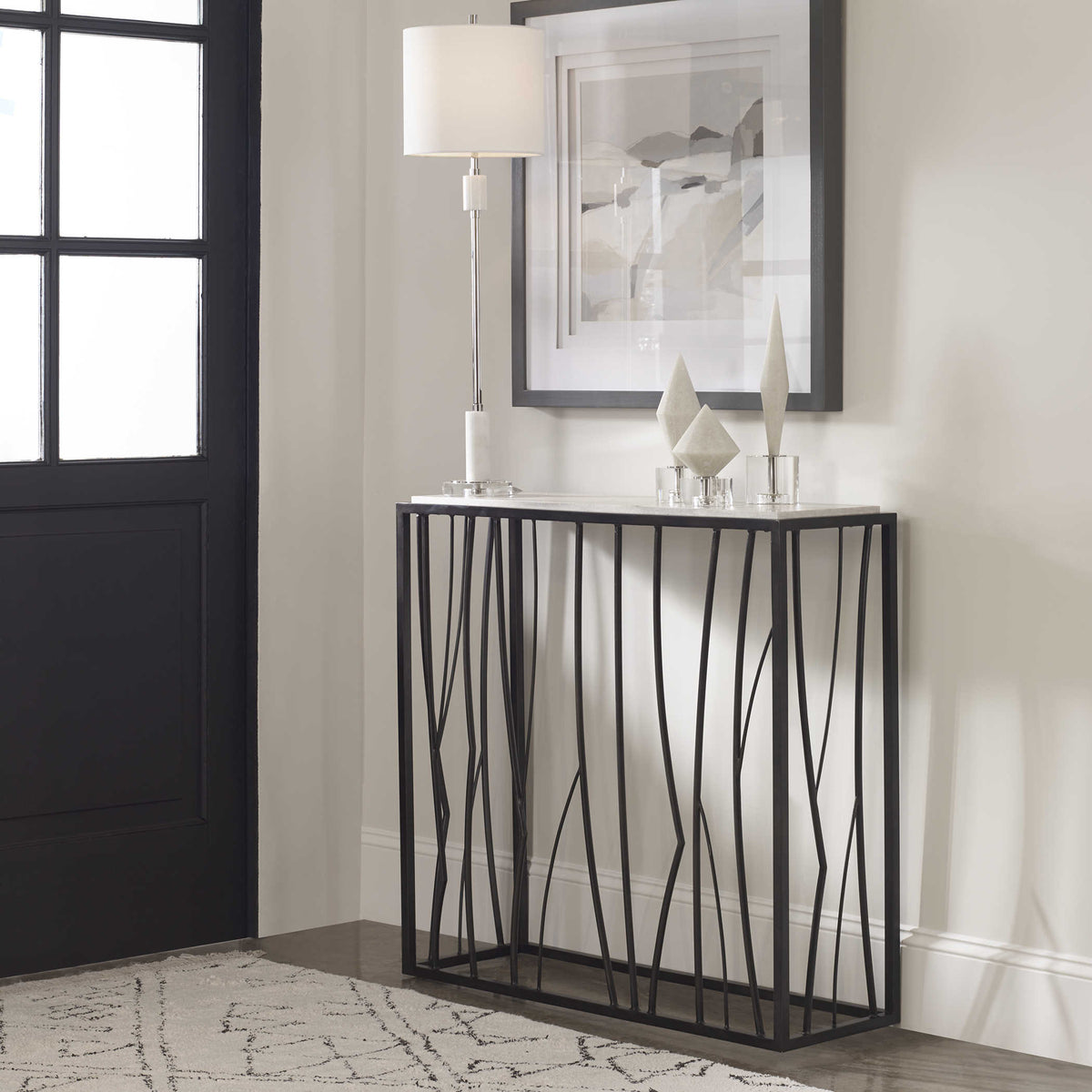 Reed Console Table