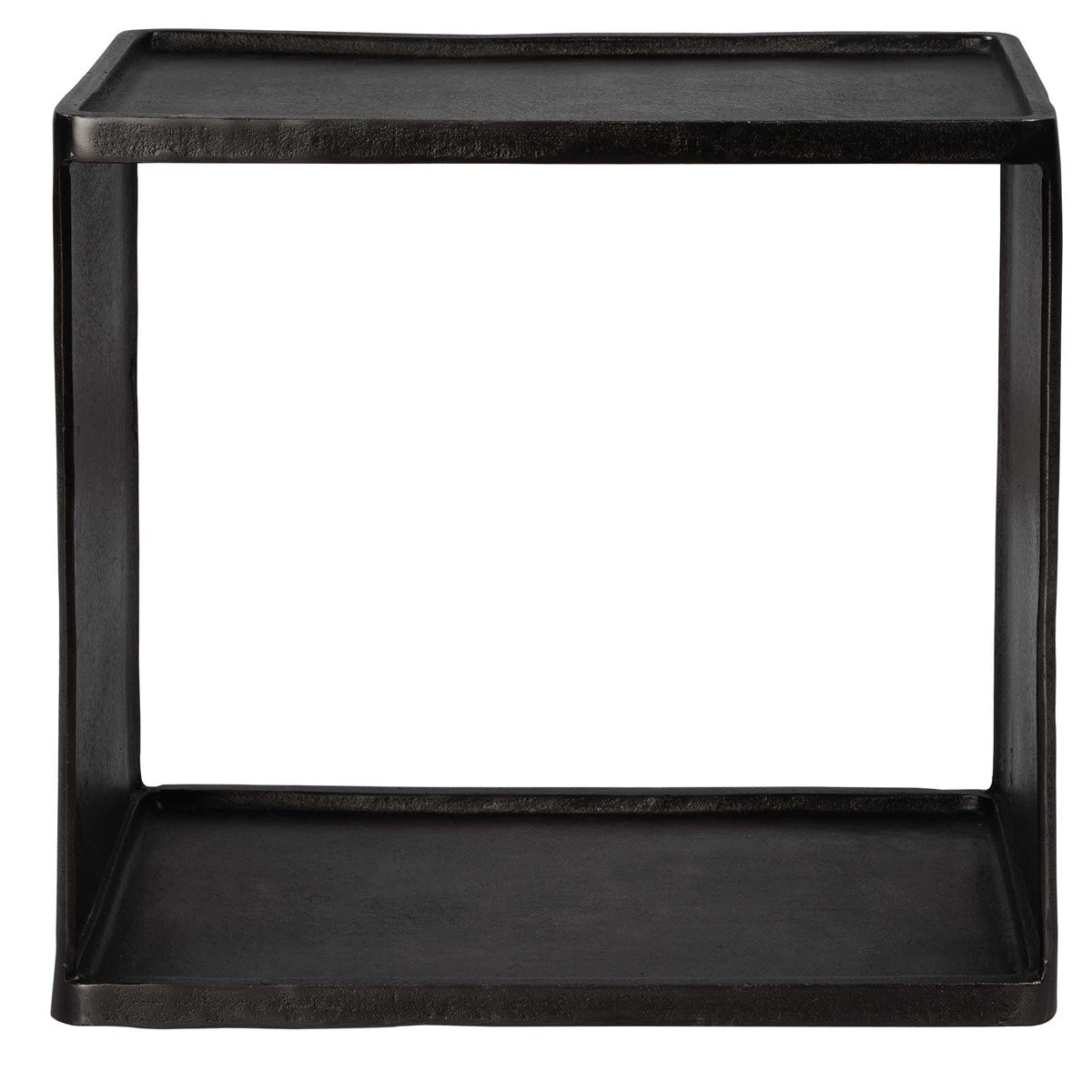 Derwent Side Table, Dark Nickel