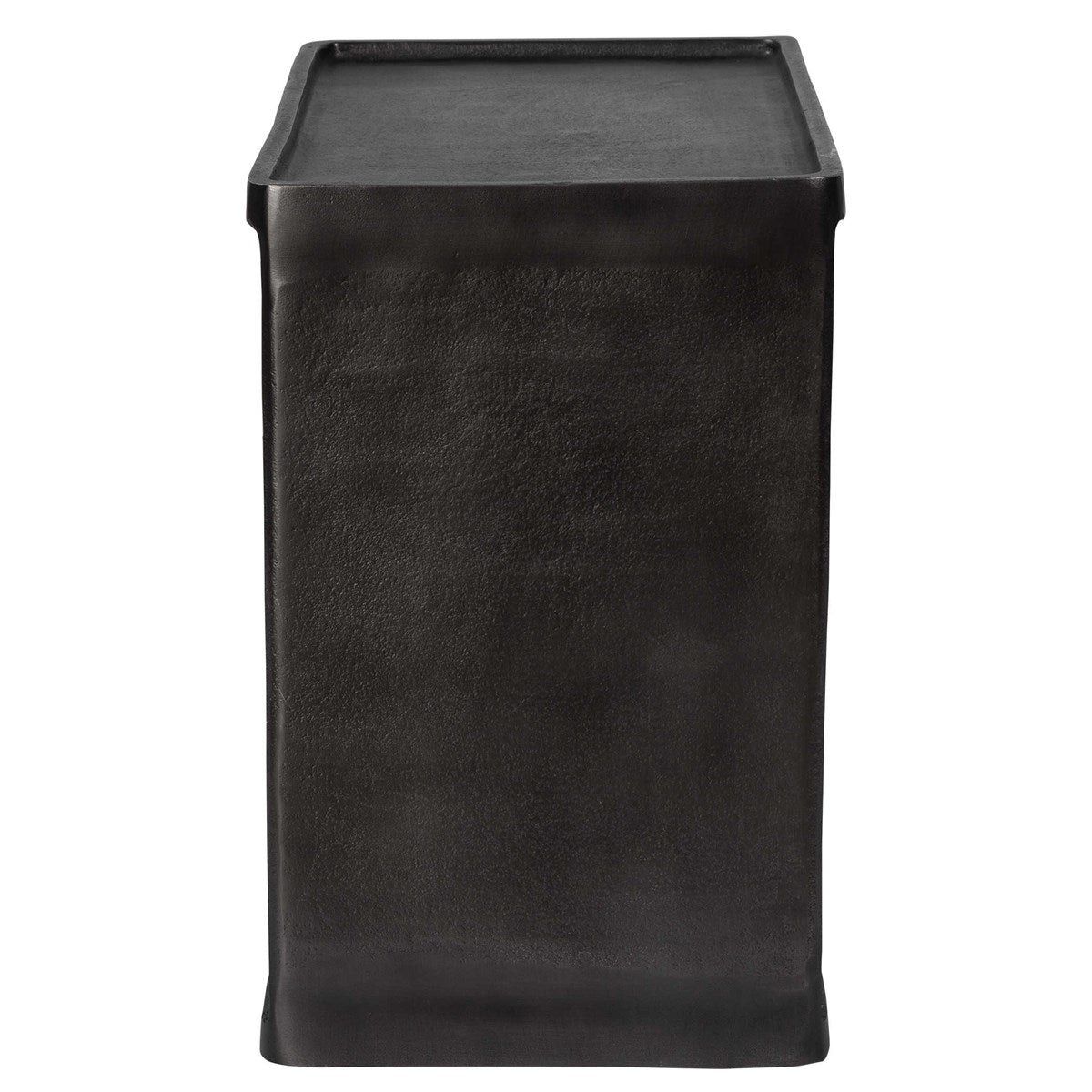 Derwent Side Table, Dark Nickel