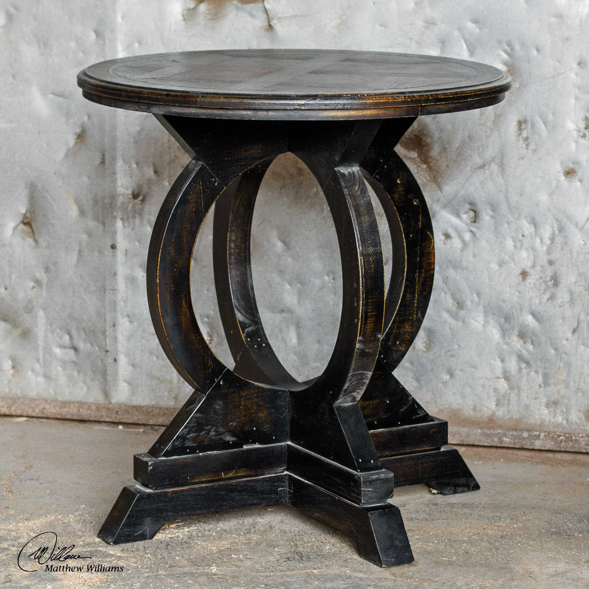 Maiva Side Table, Black