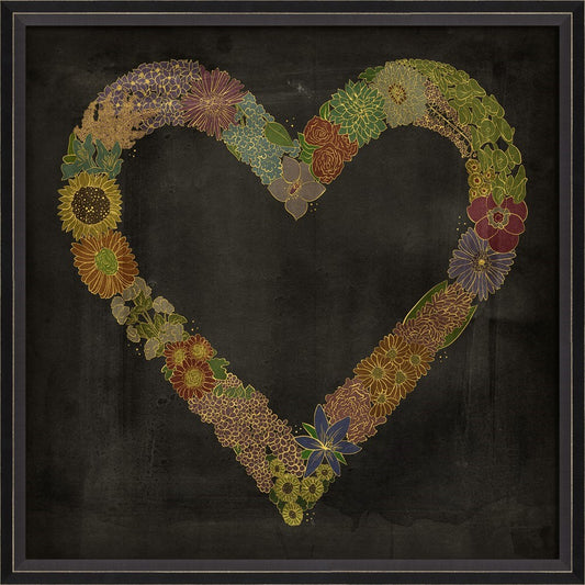 BC Flower Heart Art