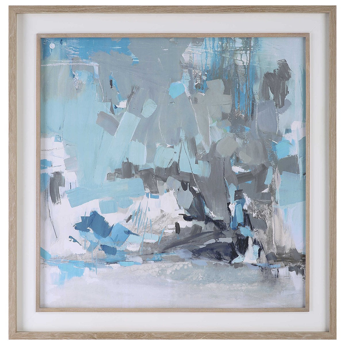 Misty Moonlight Framed Print