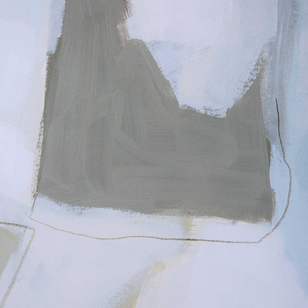 Mist Shapes Framed Prints