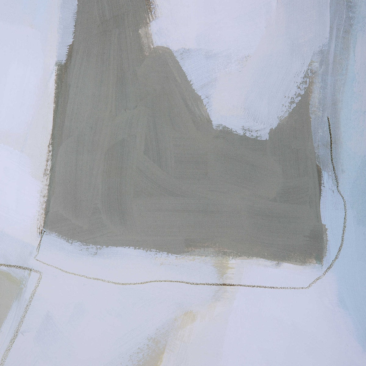 Mist Shapes Framed Prints