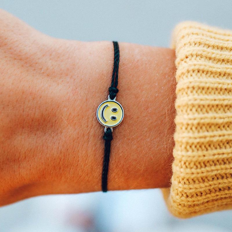 Happy Face Charm Bracelet