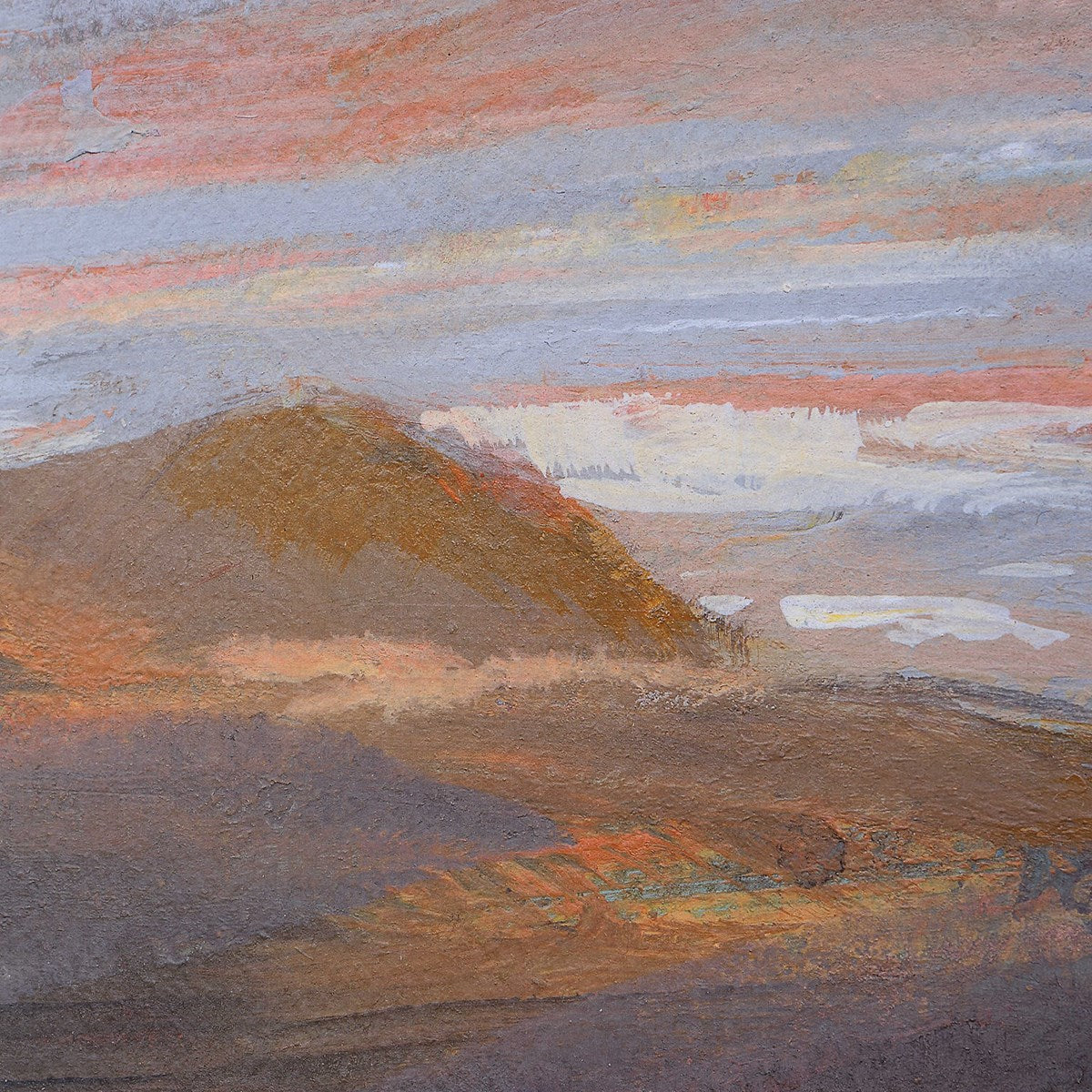 Dawn On The Hills Framed Print