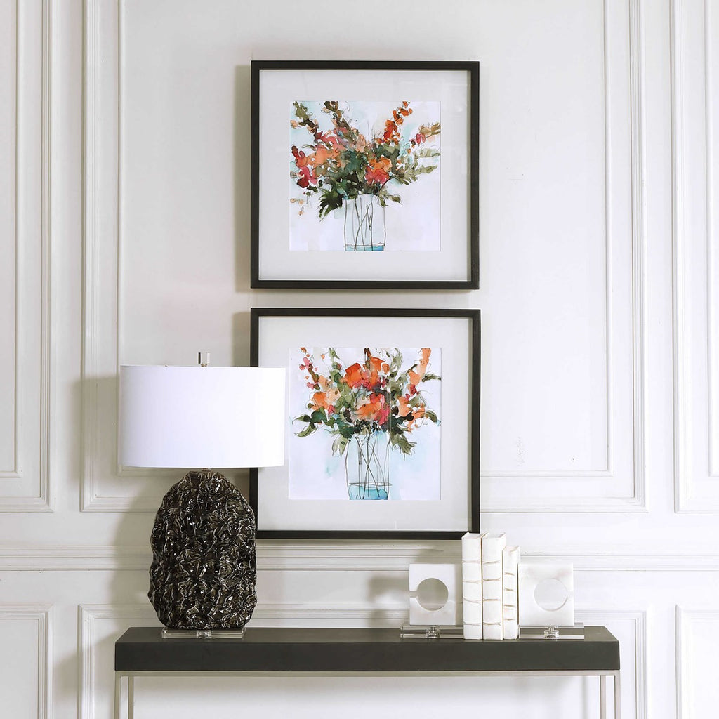 Fresh Flowers Framed Prints