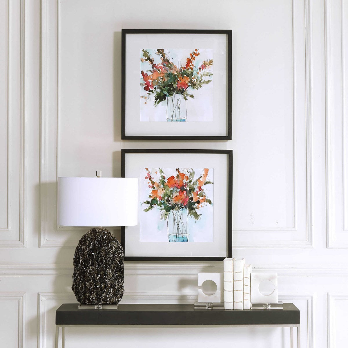 Fresh Flowers Framed Prints