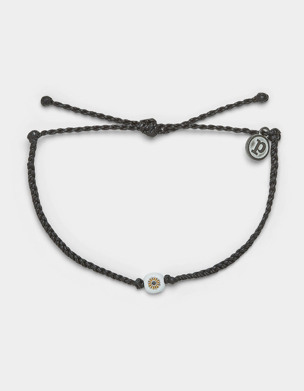 Enamel Sunflower Bead Bracelet
