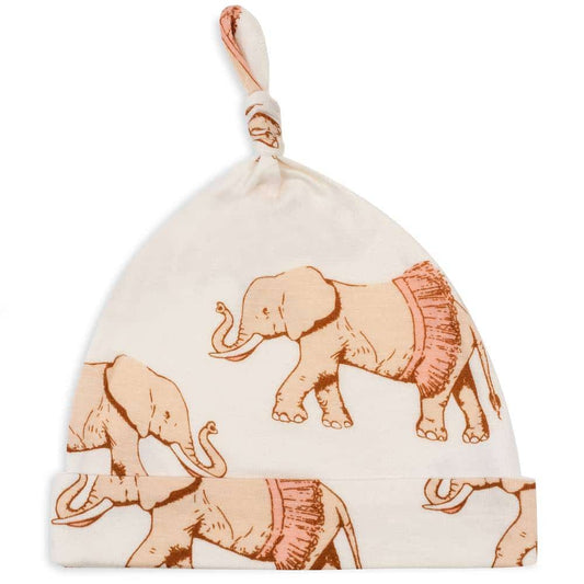 Tutu Elephant Bamboo Knotted Beanie Hat