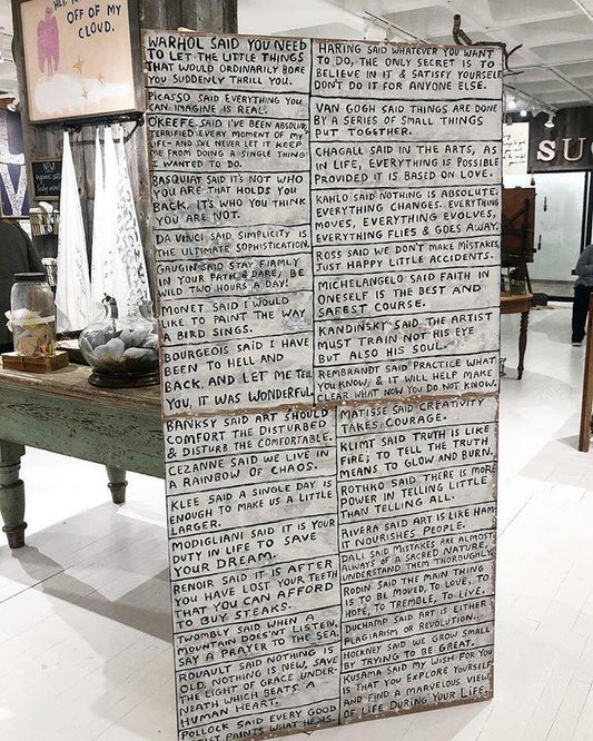 The Masters Wall Art