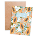 Papaya Happy Birthday Card
