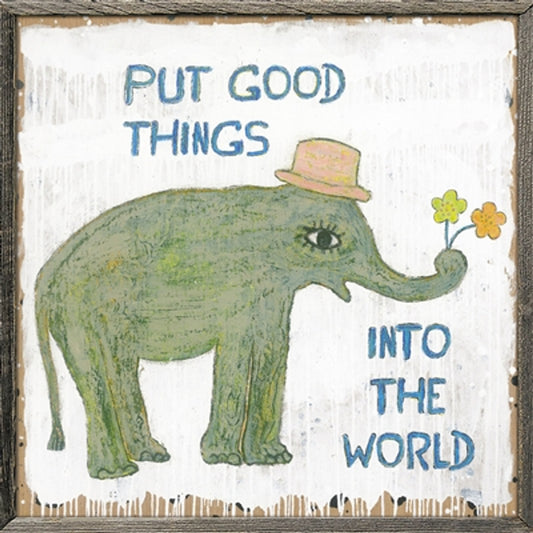 Good Things Elephant Art