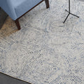 Maze Rugs, Blue