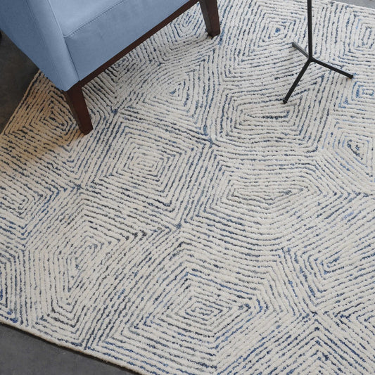 Maze Rugs, Blue