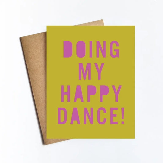 Happy Dance Card