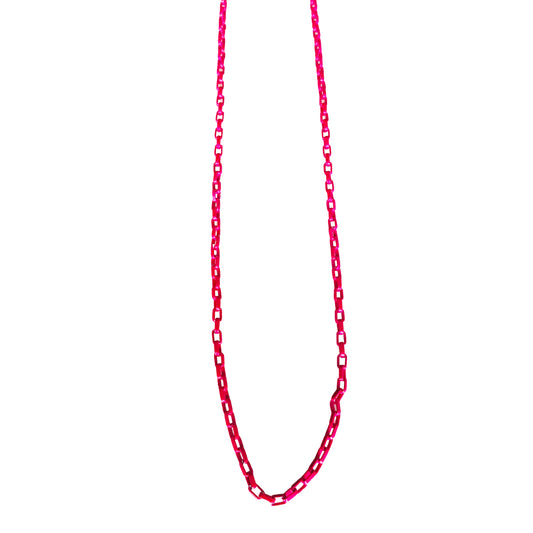 Colorful Box Chain Layering Necklace