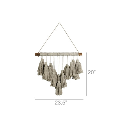 Shona Tassel Wall Hanging
