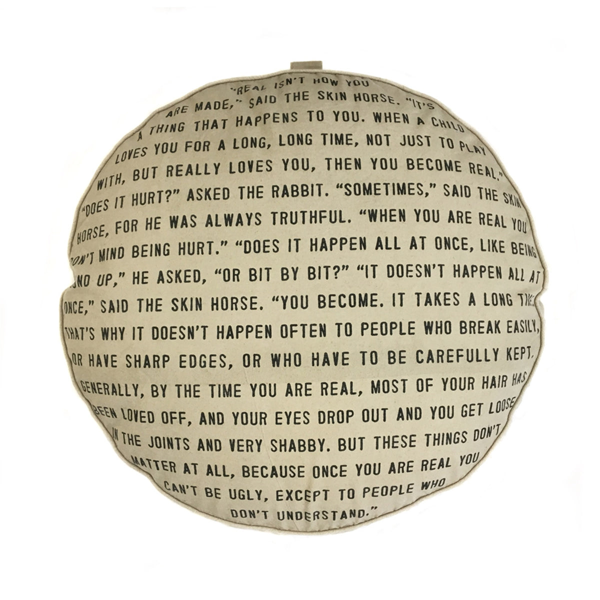 Velveteen Rabbit Floor Pouf