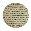 You Are My Sunshine Floor Pouf