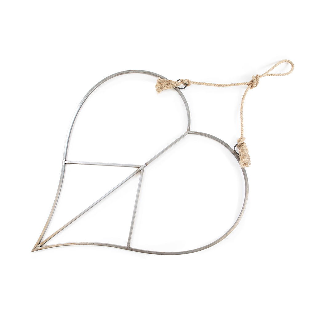 Hanging Heart Peace Sign