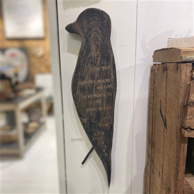 Black Bird Wall Hanging