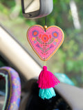 Floral Heart Air Freshener