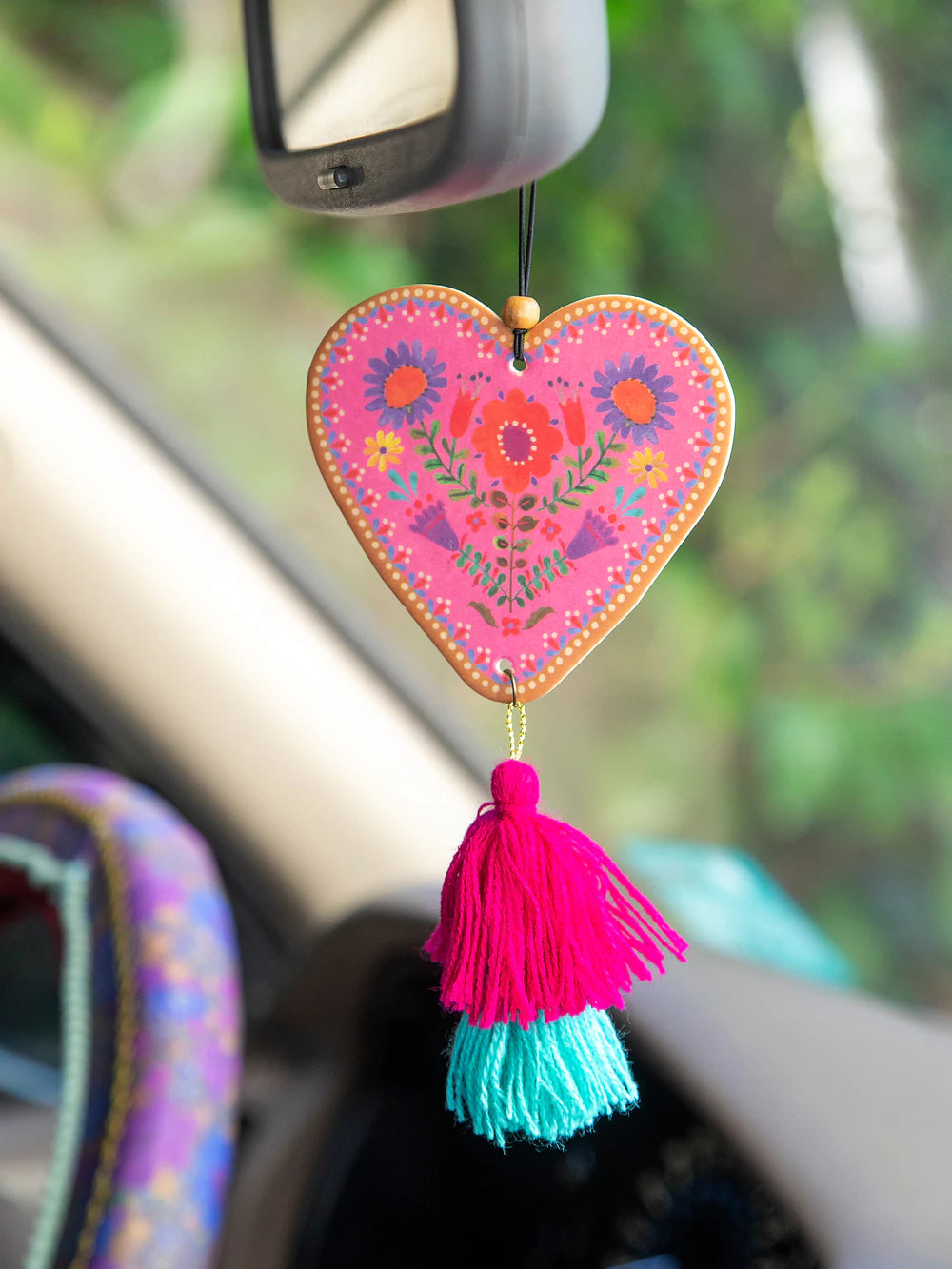 Floral Heart Air Freshener