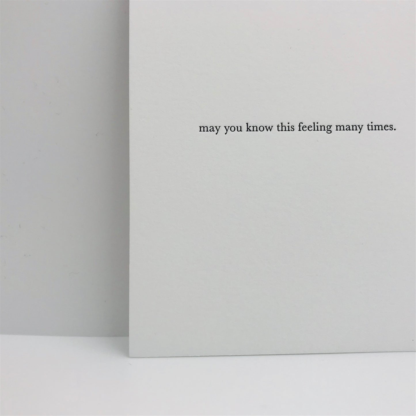 Many Times Greeting Card