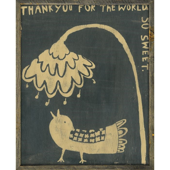 Thank You Bird Art