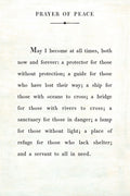 Prayer of Peace Art